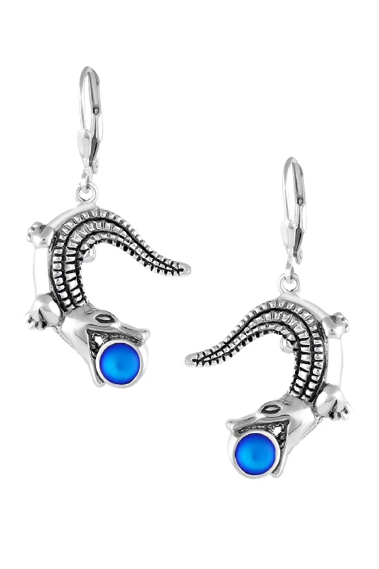 Gator Earrings