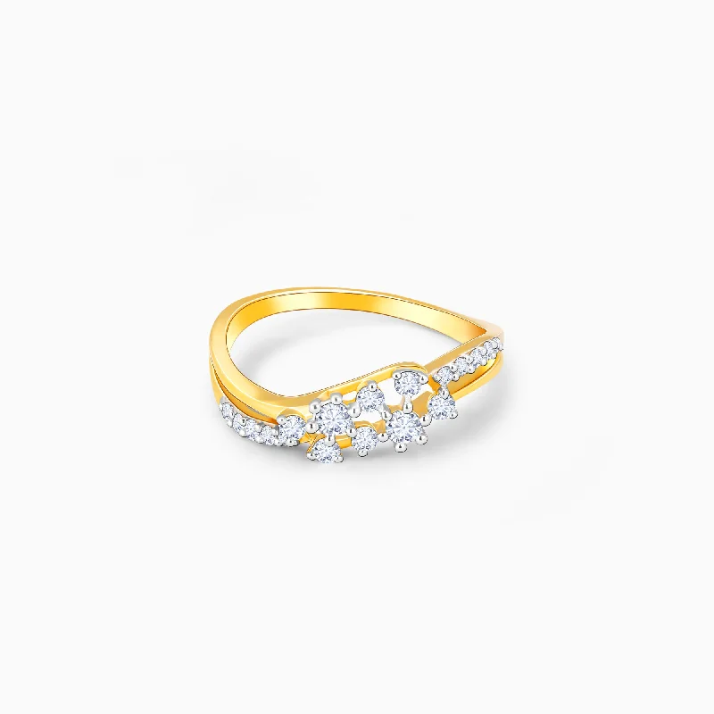 Gold Mesmerising Brilliance Diamond Ring