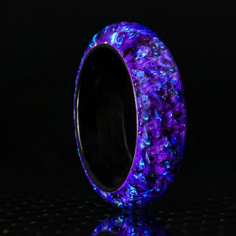 Boundless Lavender Opal Glowstone Ring