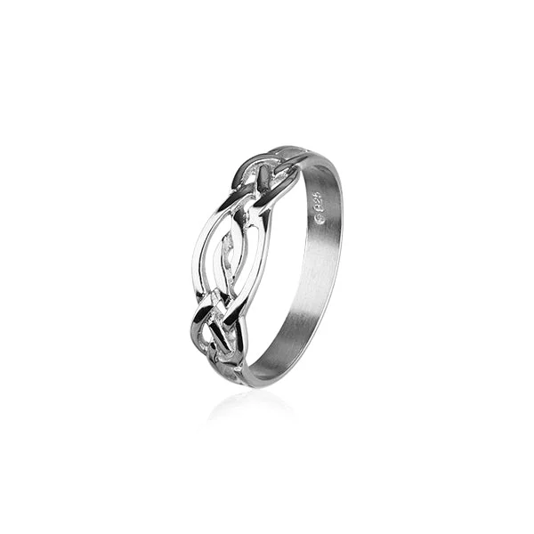 Celtic Silver Ring R174