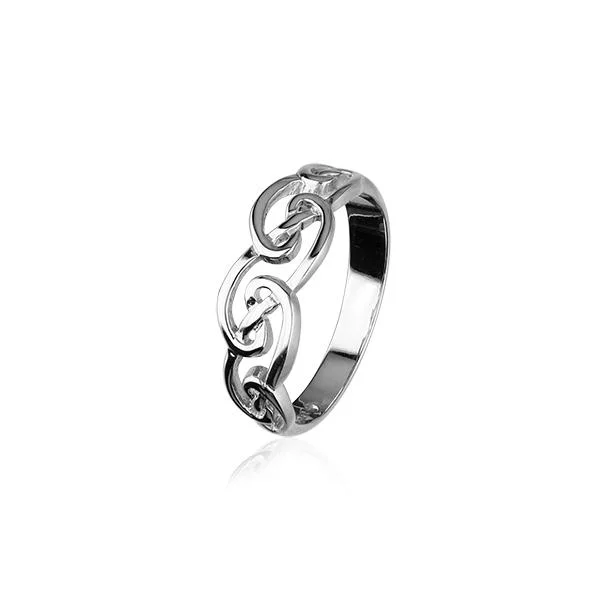 Celtic Sterling Silver Ring R173