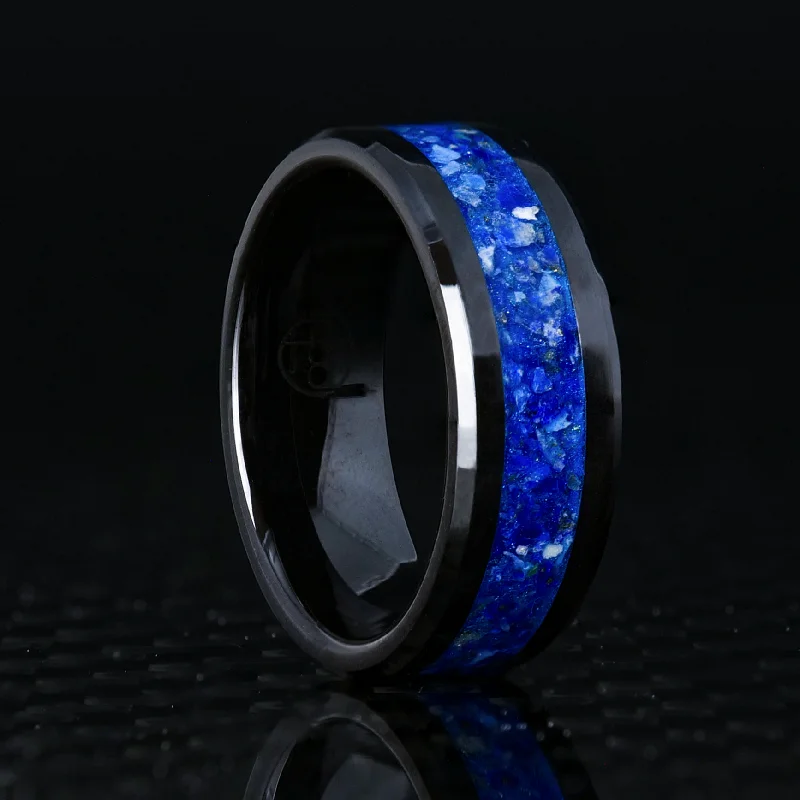 Custom Glowstone Ring | Pure Inlay Band