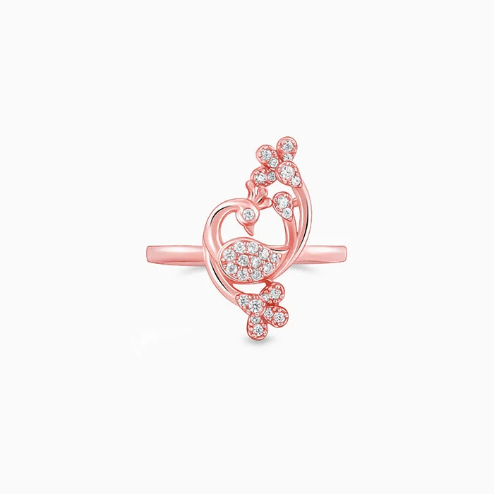 Rose Gold Mayil Ring