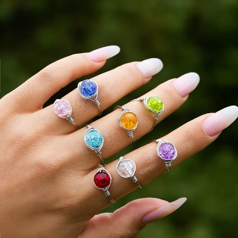 Wholesale Acrylic Simple Ring