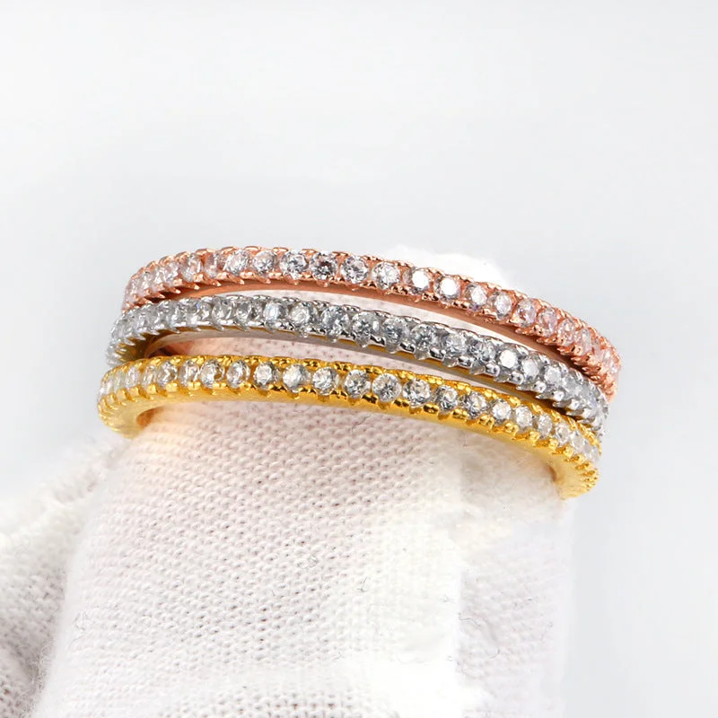 Wholesale Gold Plated Copper Thin Ring