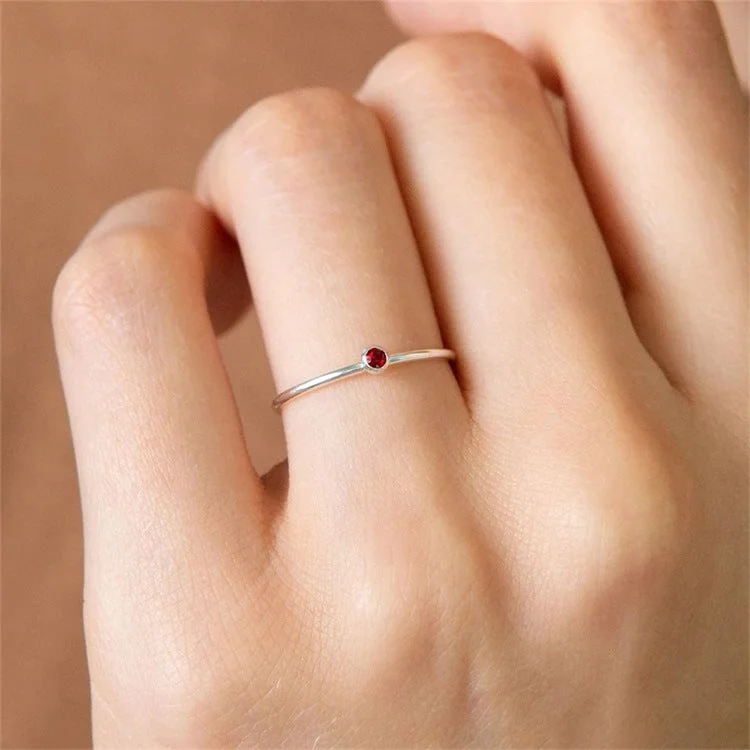 Wholesale Stainless Steel Zircon Ring