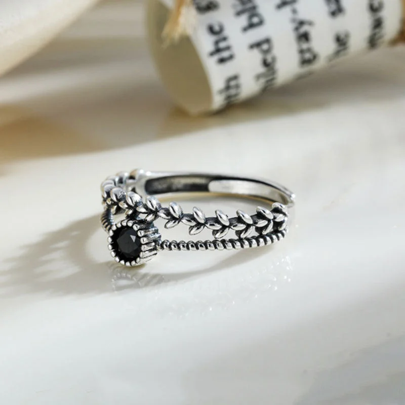 Wholesale Sterling Silver Leaf Ring