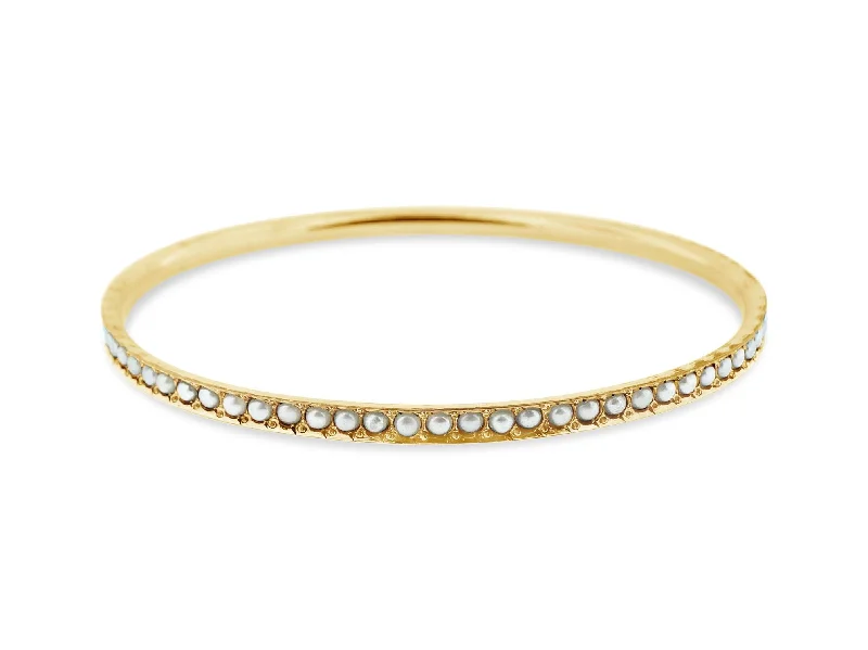 ANTIQUE PEARL BANGLE