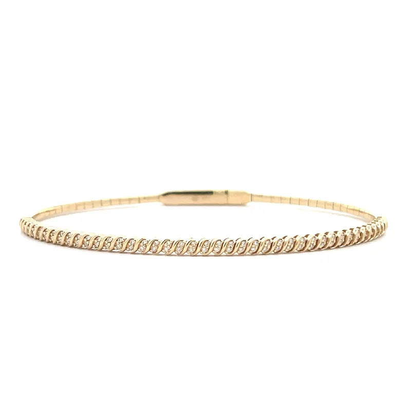 Christopher Design Diamond Bangle