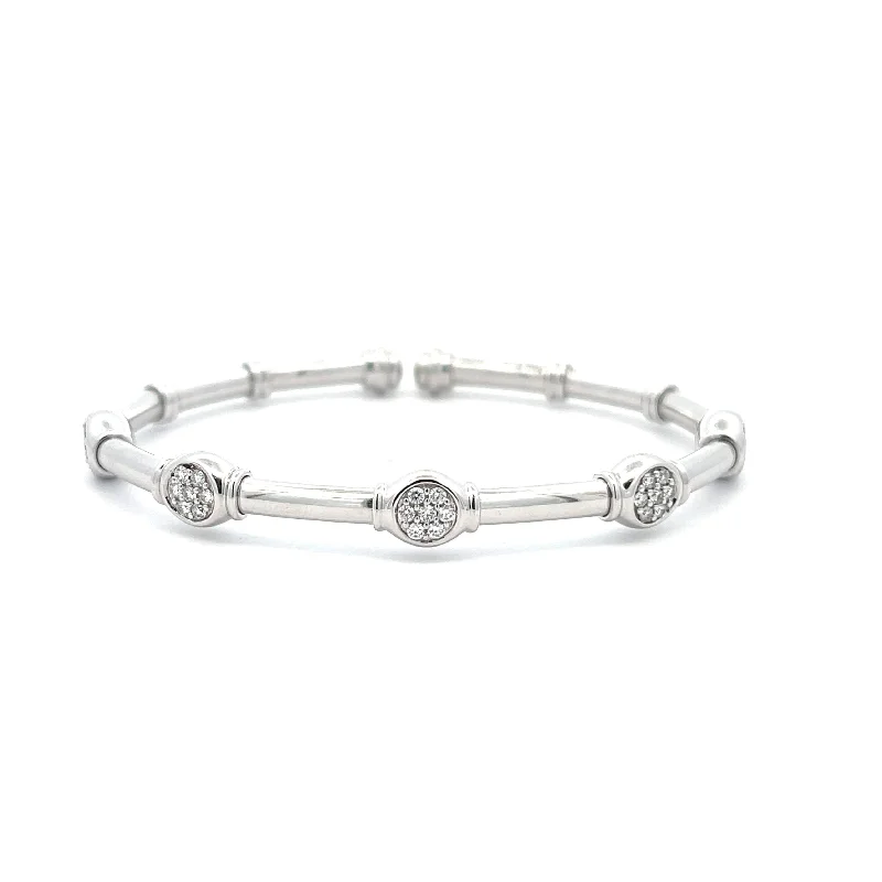 Christopher Design Diamond Bangle