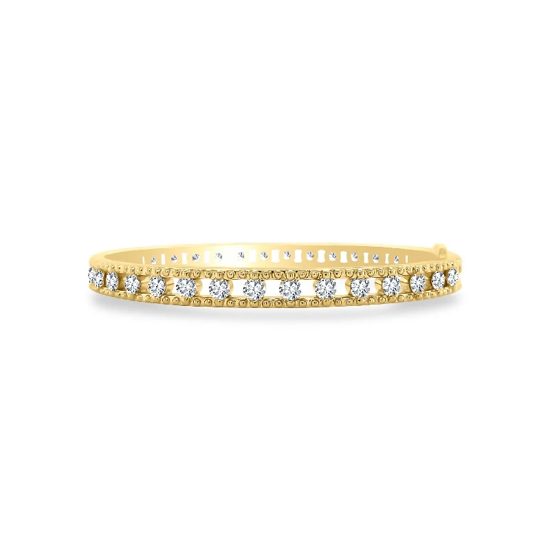 Diamond Cage Bangle