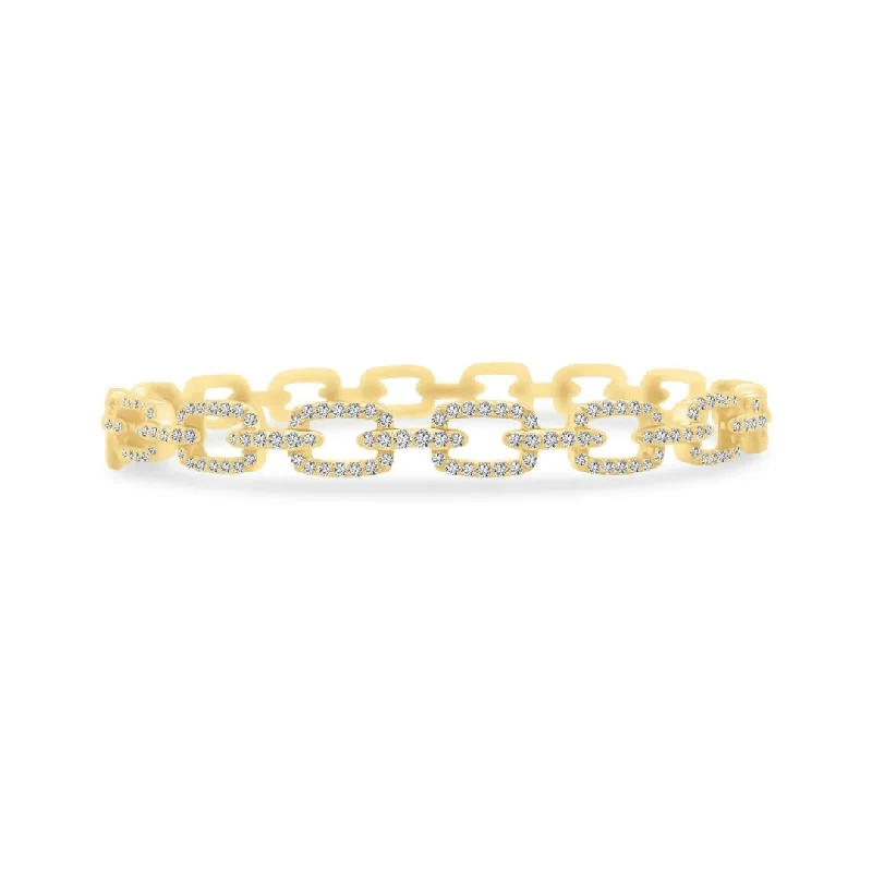 Diamond Link Bangle