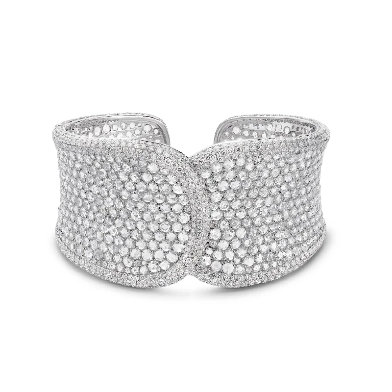 Diamond Wide Bangle