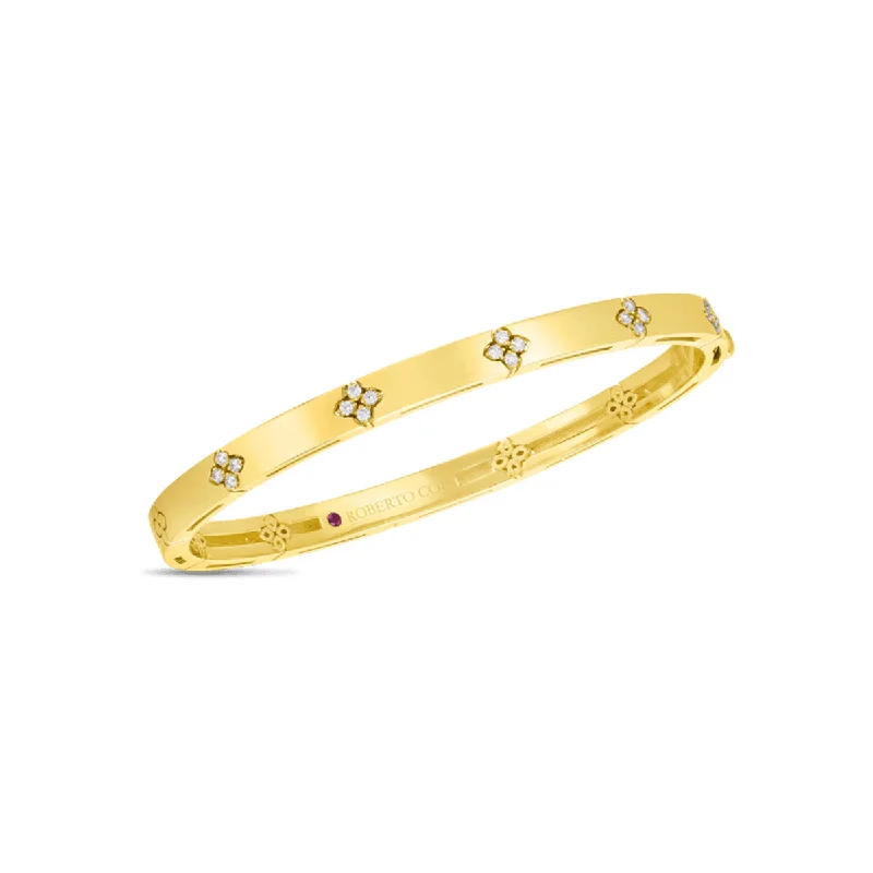 Roberto Coin Love In Verona Diamond Accent Bangle