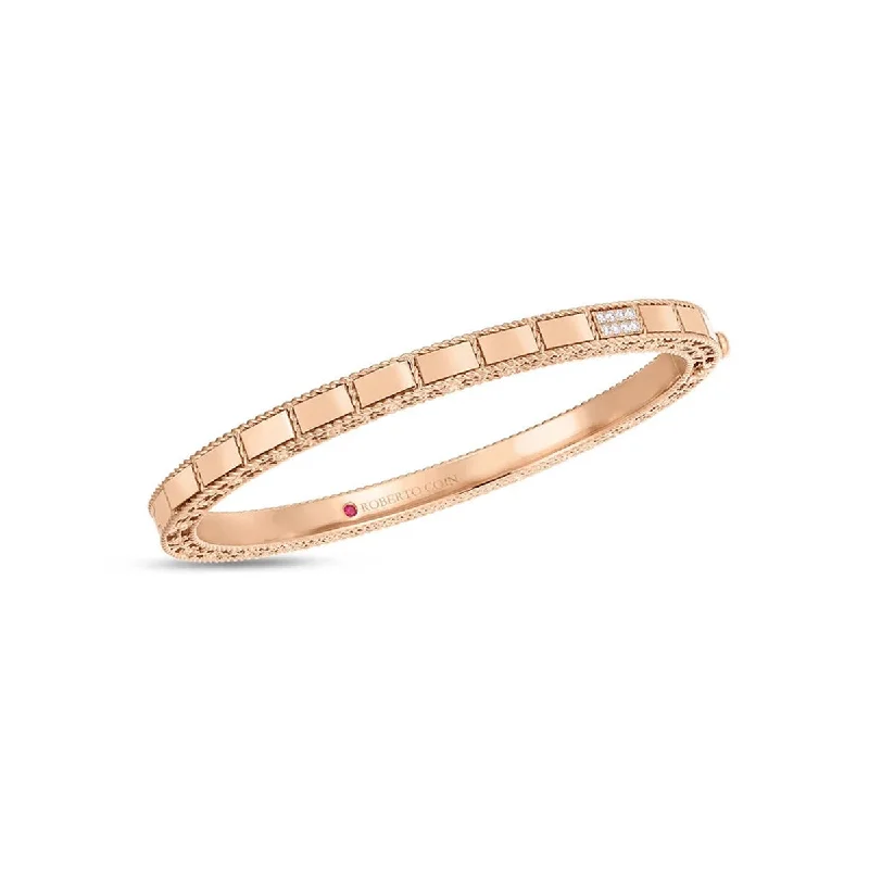 Roberto Coin Mosaic Diamond Accent Bangle