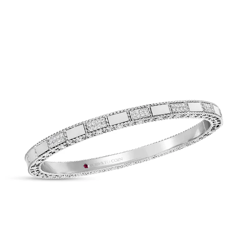 Roberto Coin Mosaic Diamond Bangle