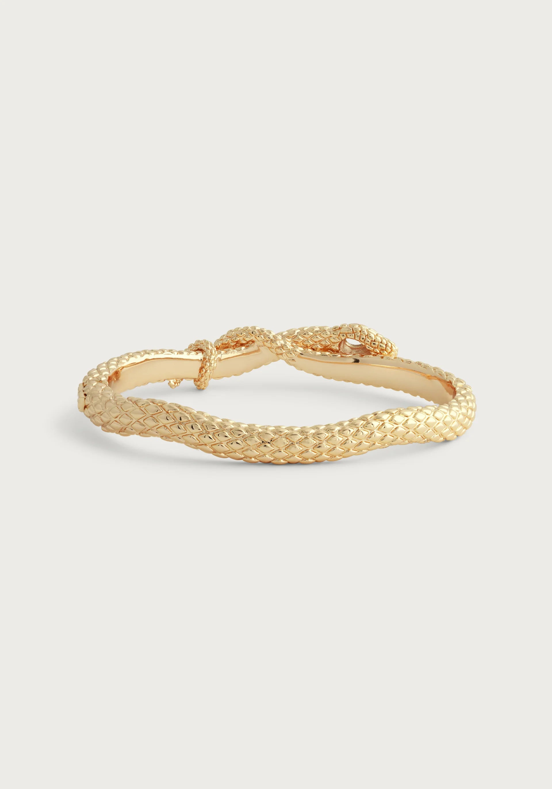 Serpent Hinged Bangle