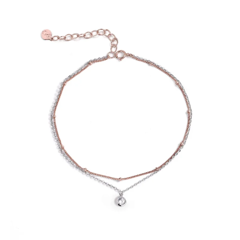 Freedom Silver Anklet