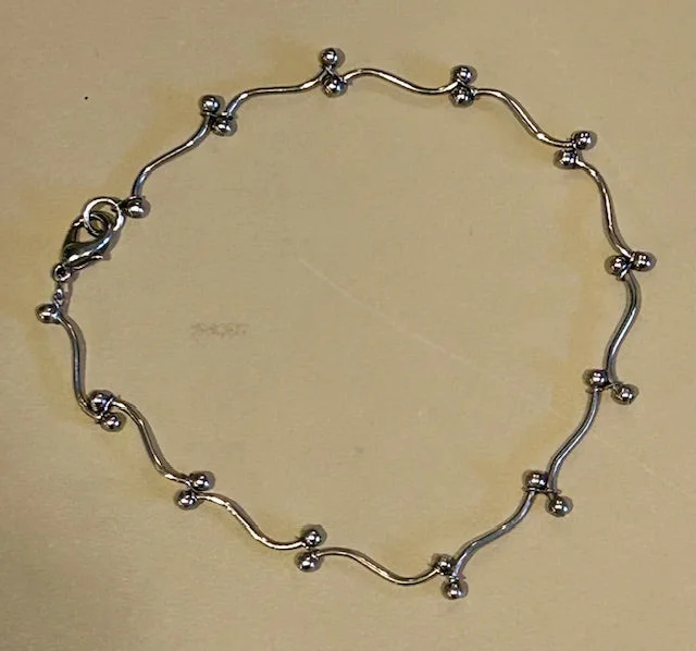 sterling silver anklet